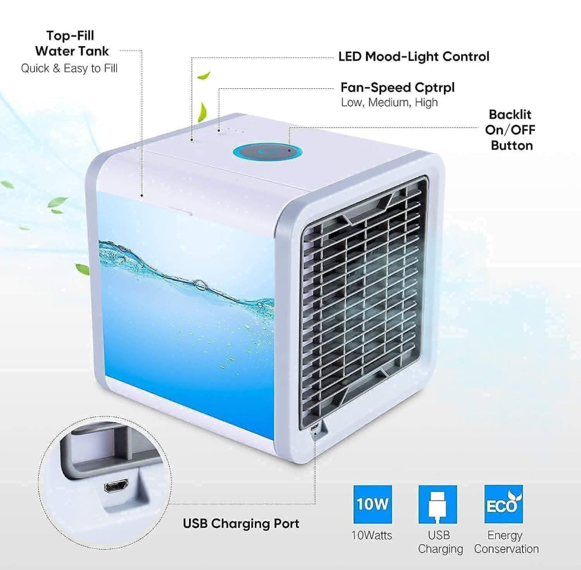 Humidifier Purifier Mini Cooler