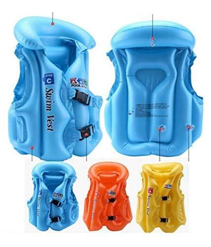 Pool Vinyl Swim Vest, Floating Swimming Jacket For Kids