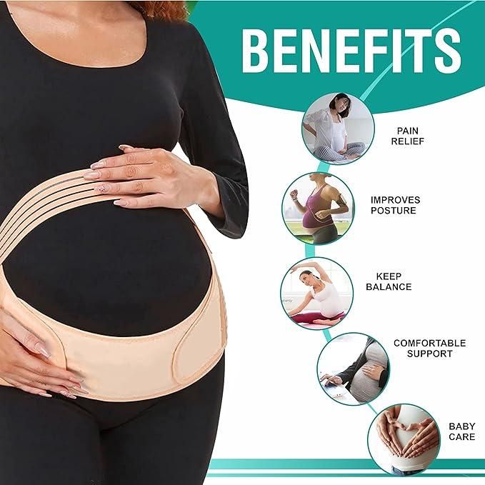 4 In 1 Breathable Pregnancy Belly Support Band