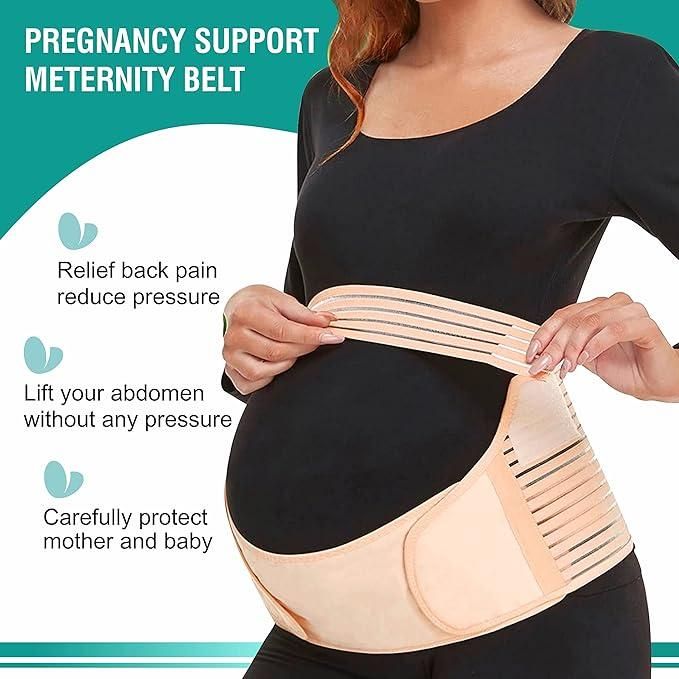 4 In 1 Breathable Pregnancy Belly Support Band