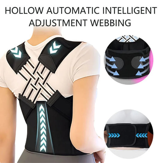 Adjustable Back Posture Corrector/ Slouching Pain Relieve Belt Women Men