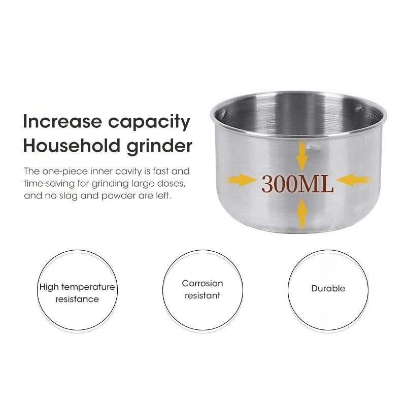 NEW Mini Electric Grinder Household 300ml