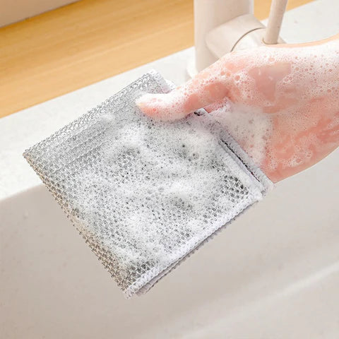 Multifunctional Non-Scratch Wire Dishcloth (Pack of 5/ 10/15)