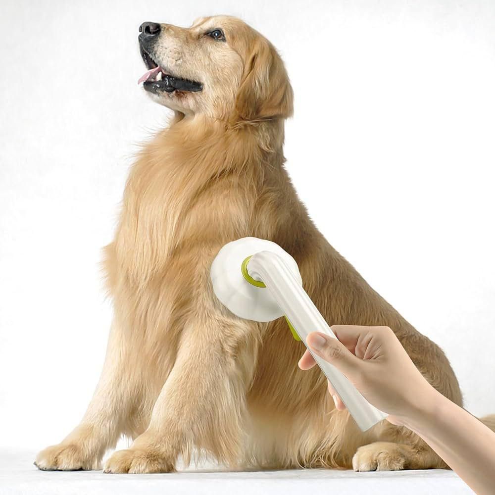 Cat and Dog Grooming Brush for Easy Hair Removal